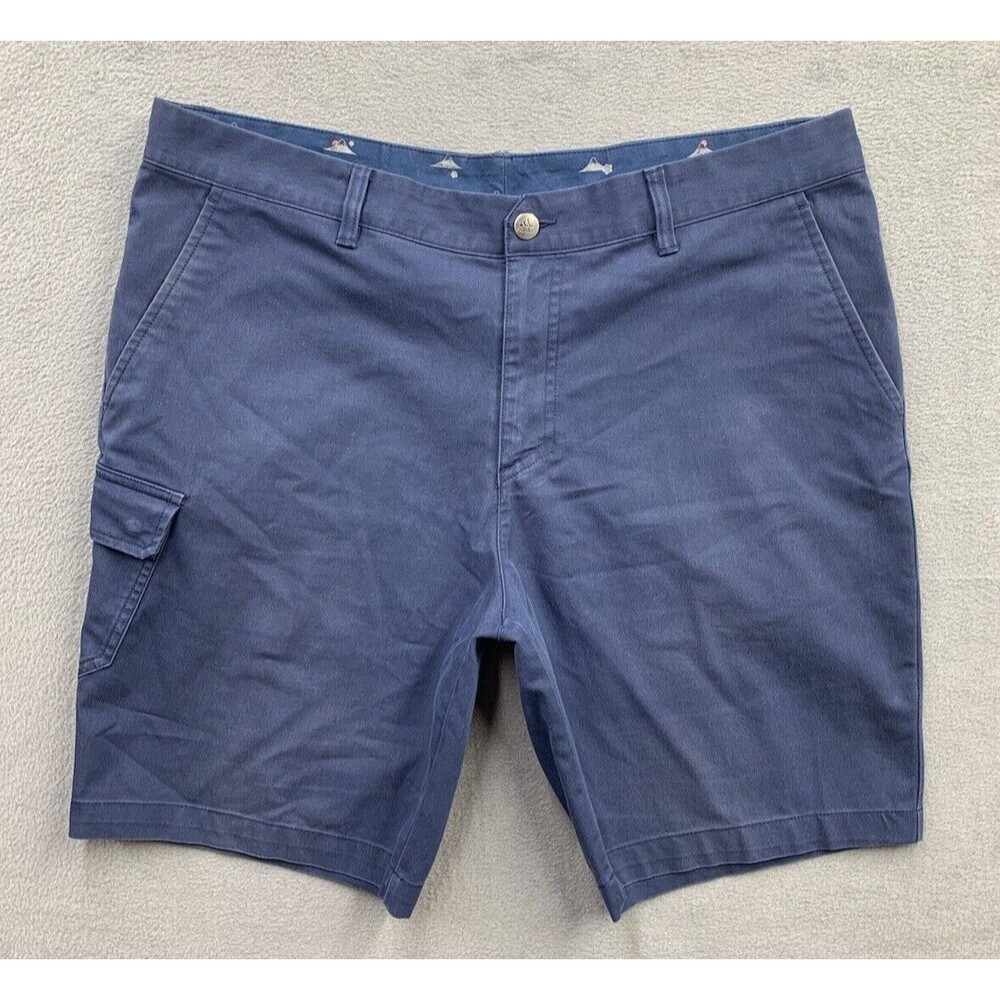Adidas Adicross Cargo Golf Shorts Mens Size 36 Blue Streifen LA Marque 2019